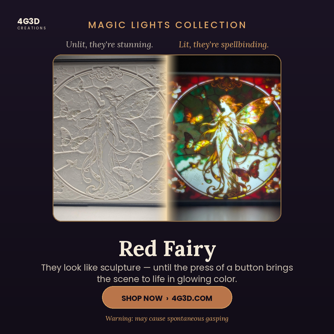 Red Fairy Magic Light