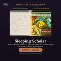 Sleeping Scholar Magic Light