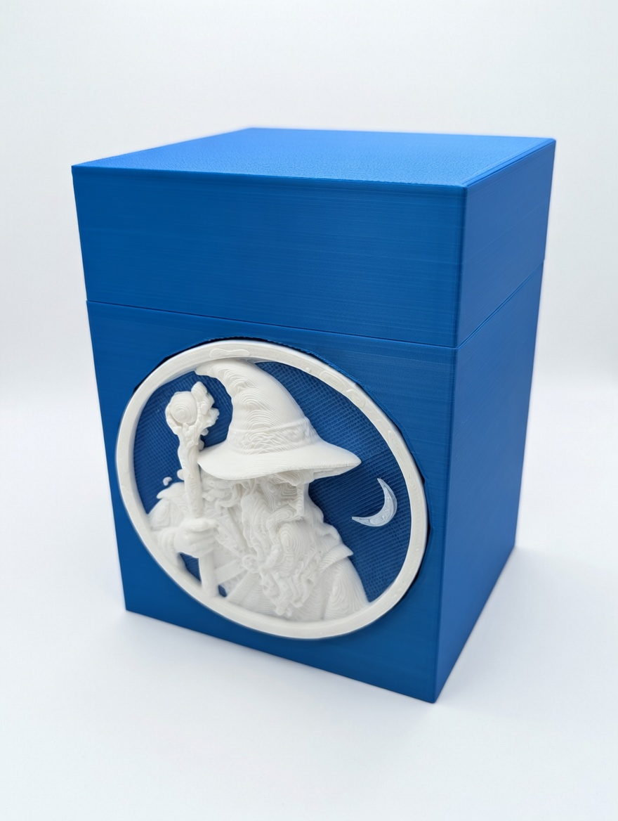 Moon Wizard Card Box