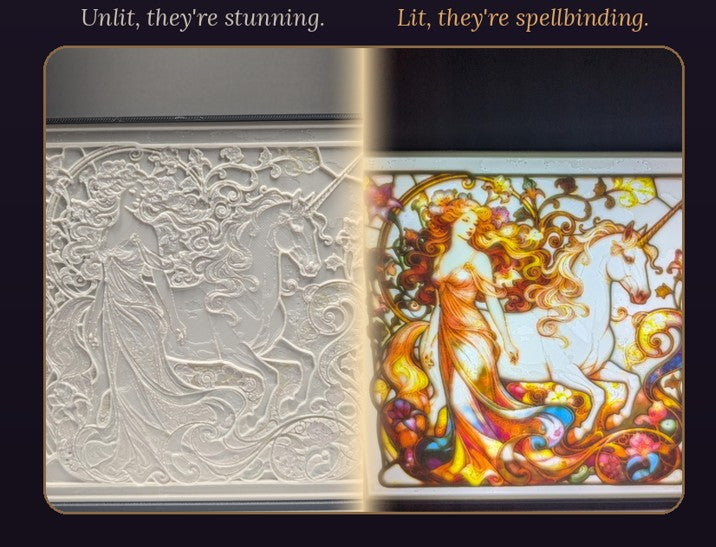 Maiden and Unicorn Magic Light