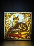 Book Cat Magic Light