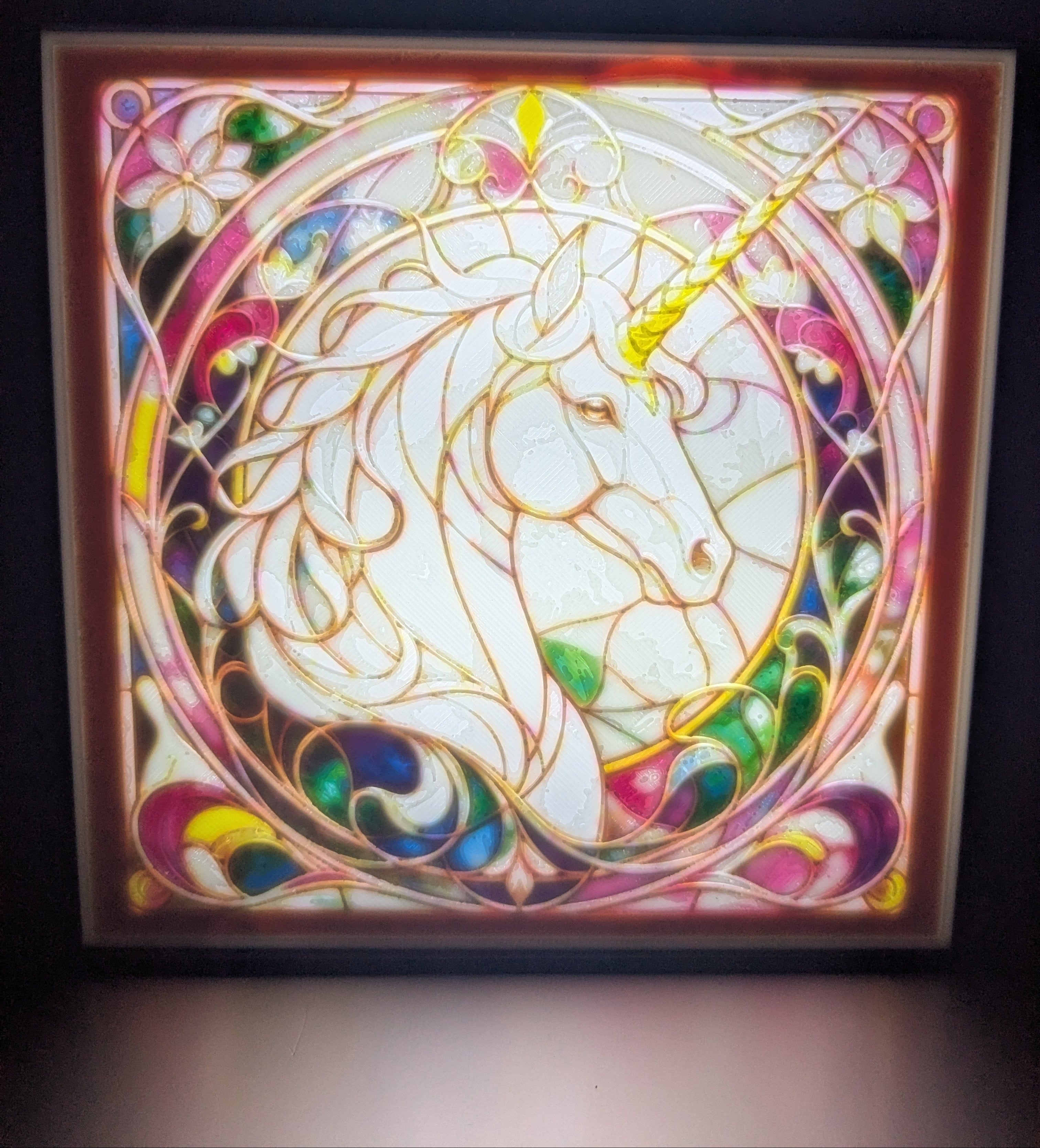 Pink Unicorn Magic Light