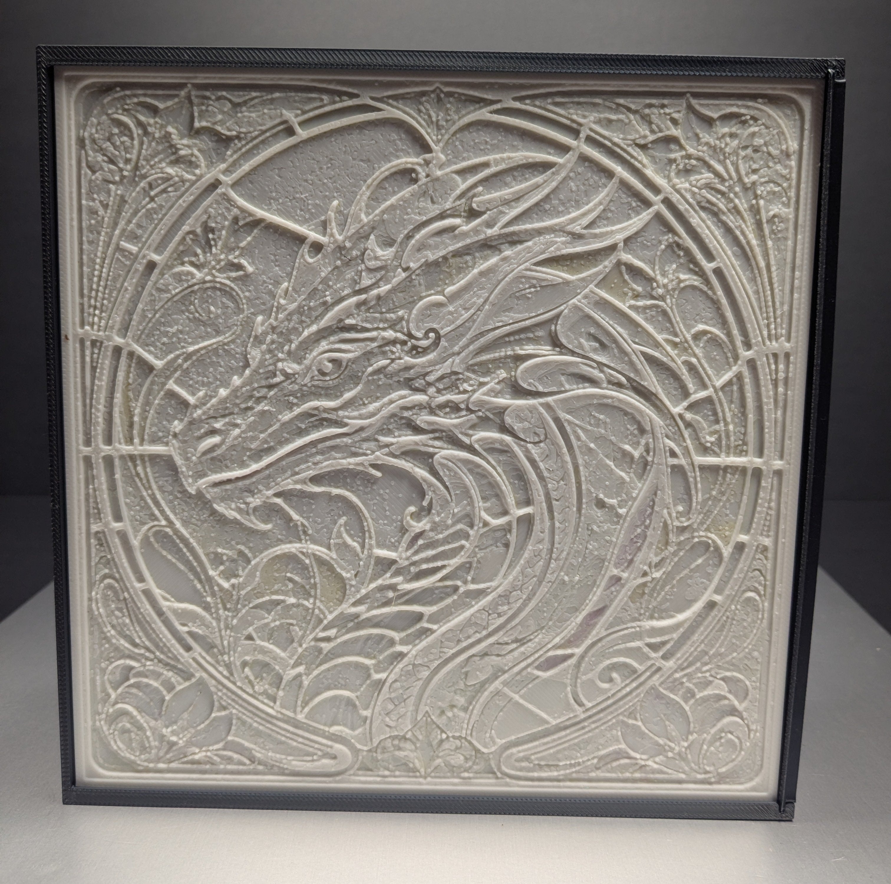 Dragon Portrait Magic Light