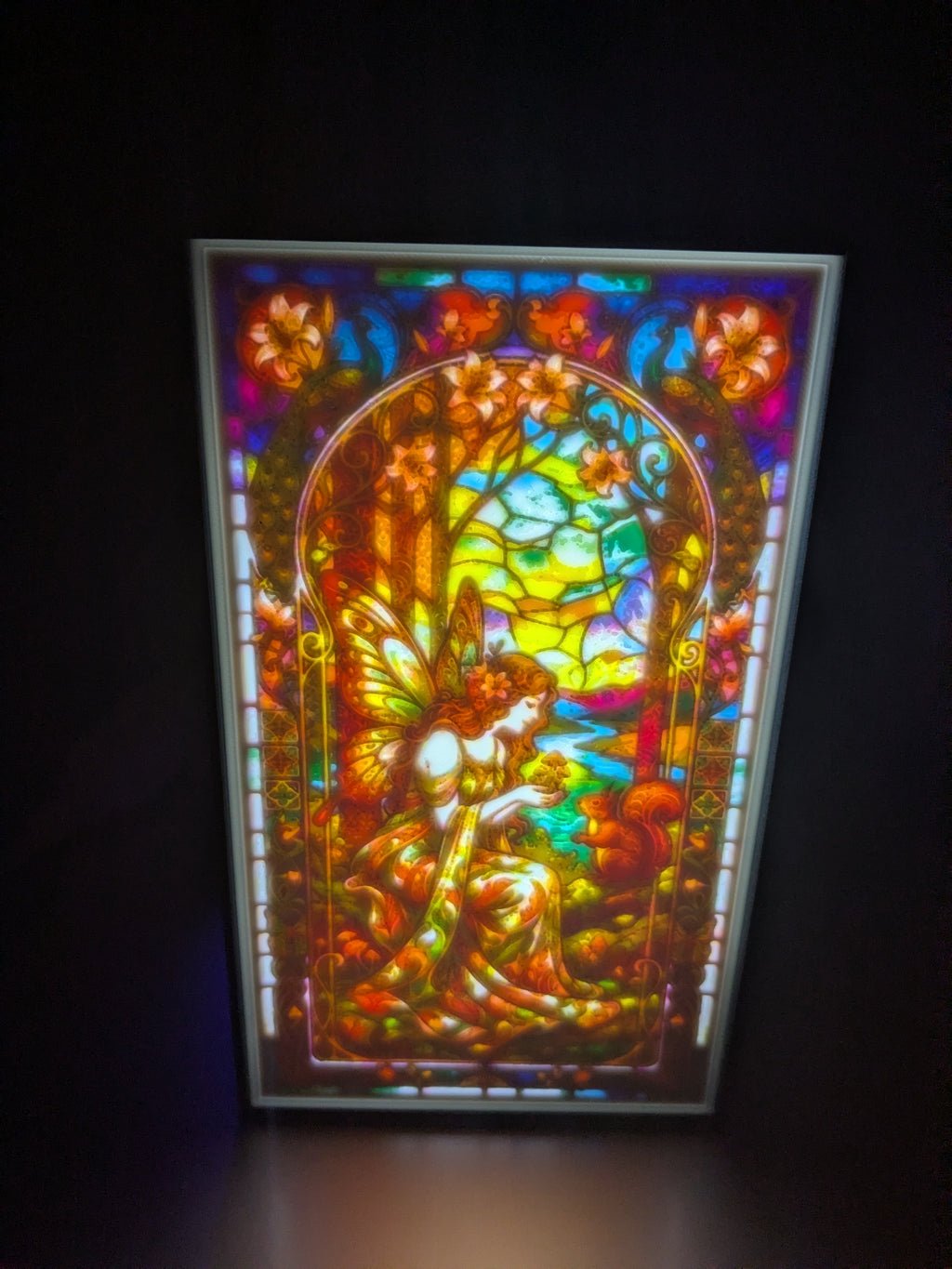Fairy with Squirrel Magic Light