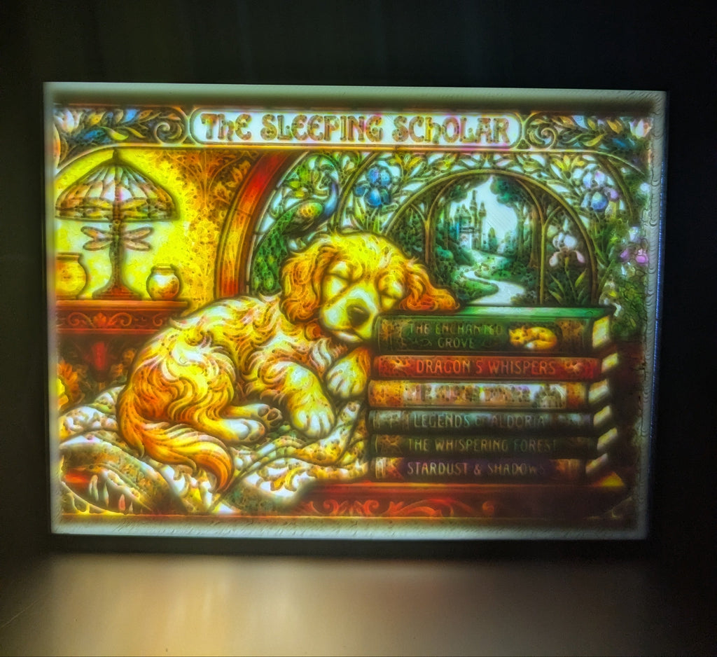 Sleeping Scholar Magic Light