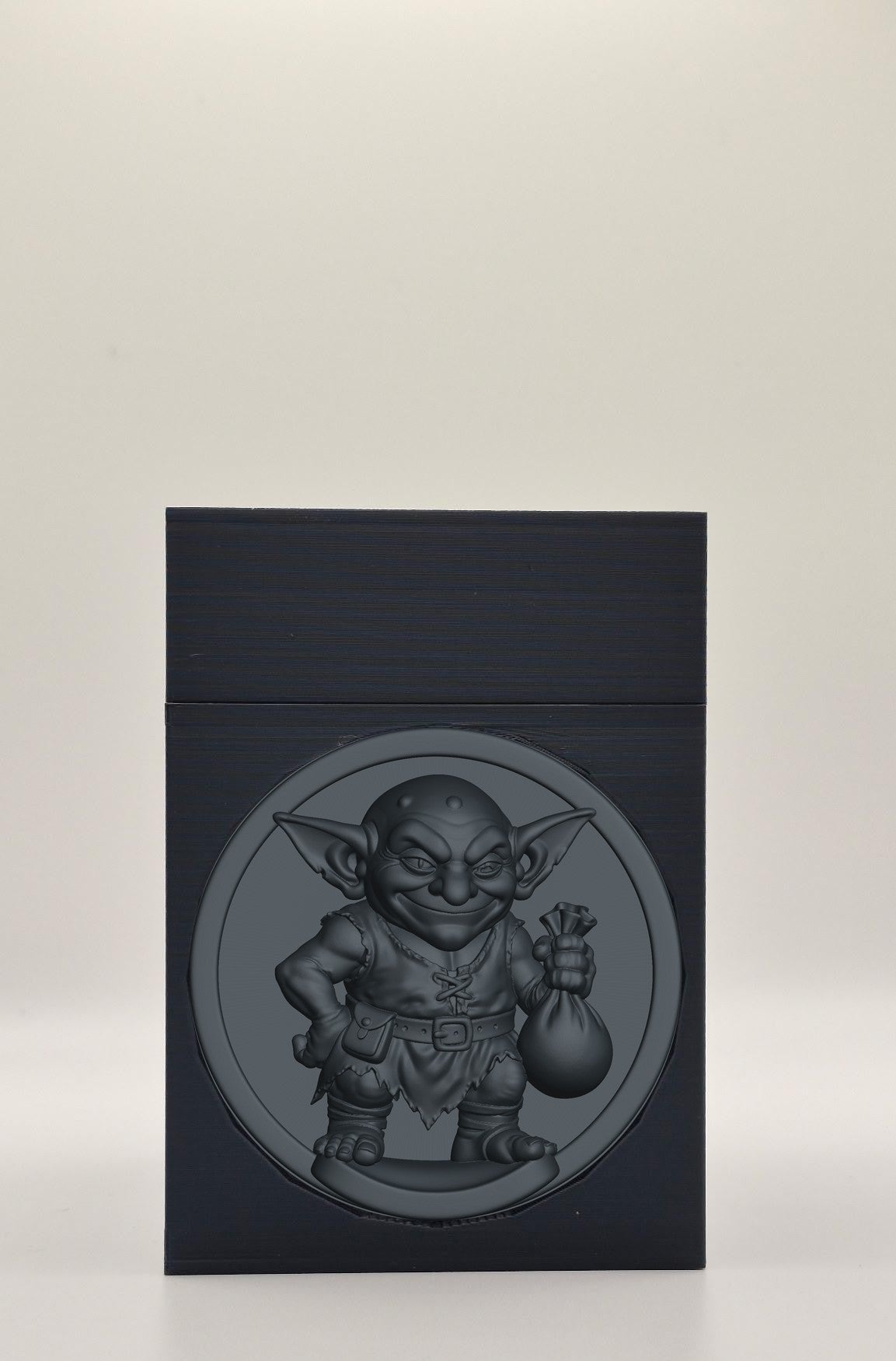 Greedy Goblin Card Box — Black
