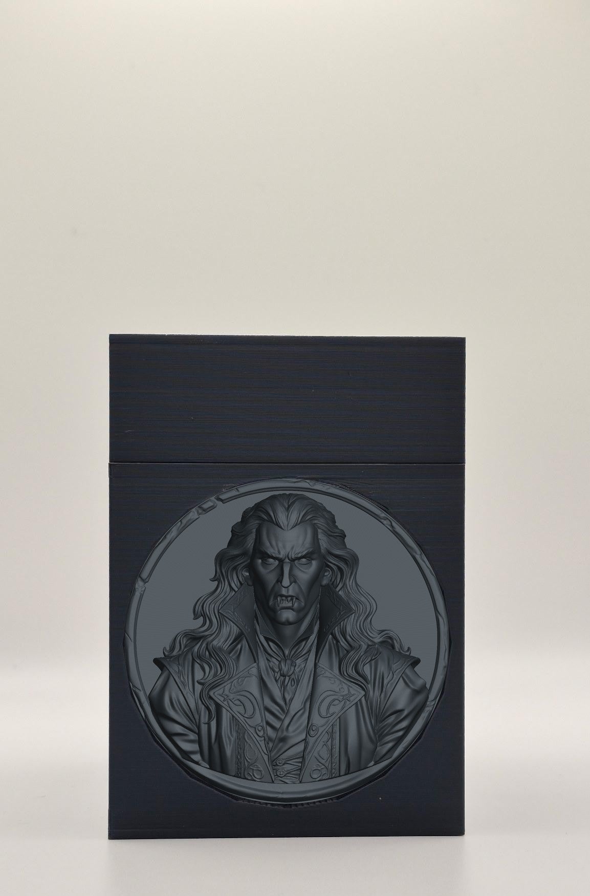 Gothic Vampire Card Box — Black