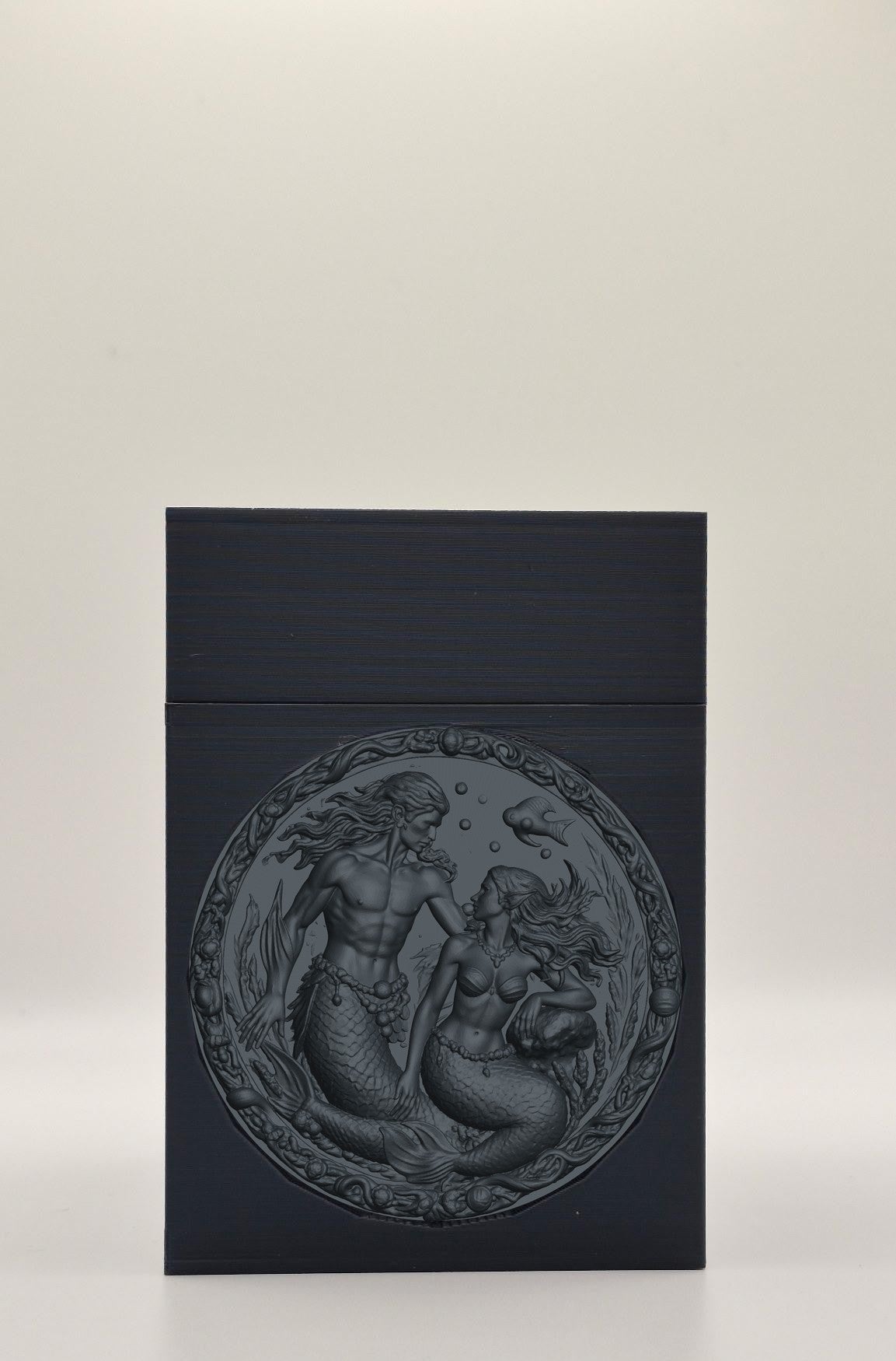 Merfolk Card Box — Black