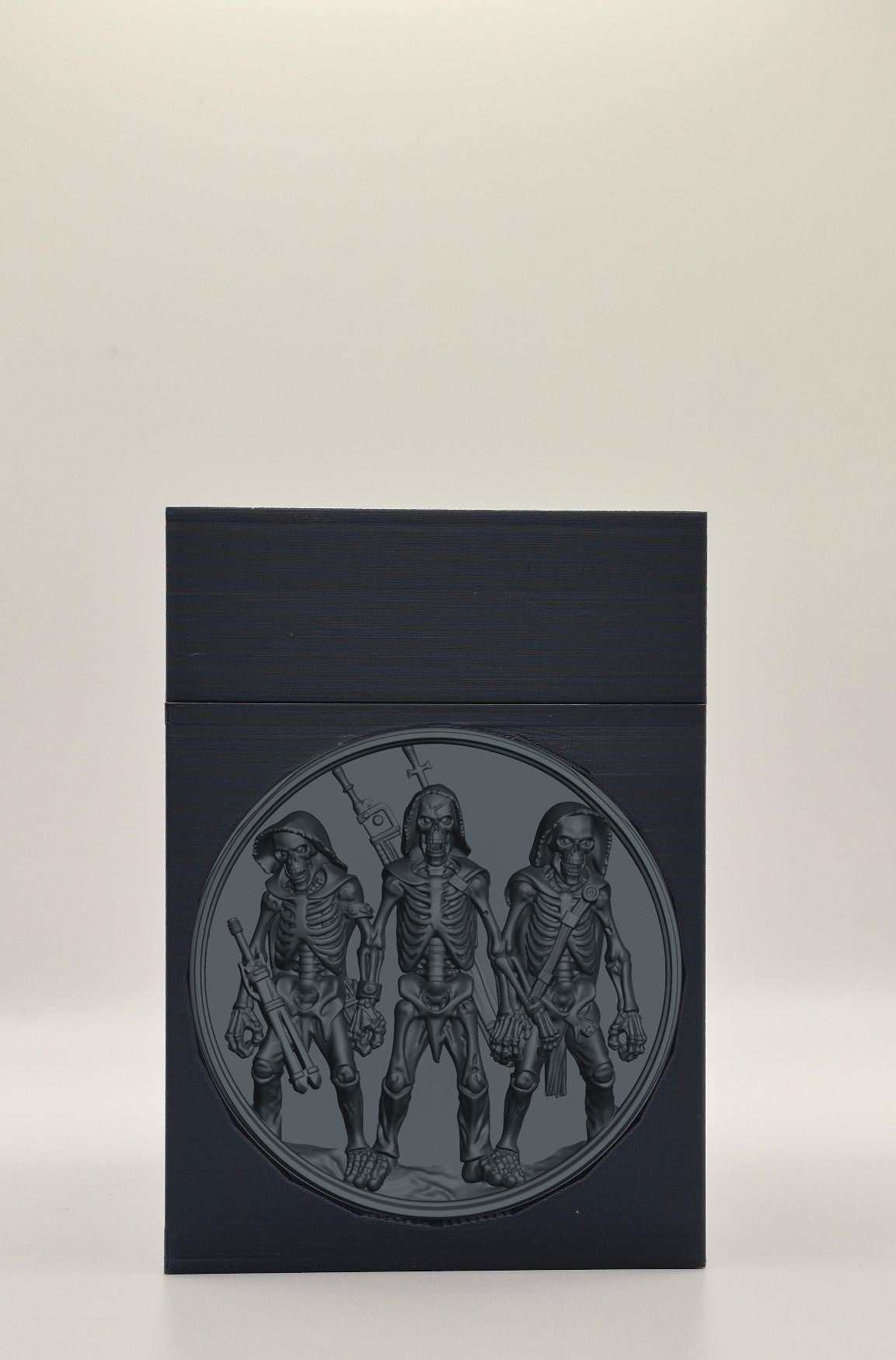 Skeleton Army Card Box — Black