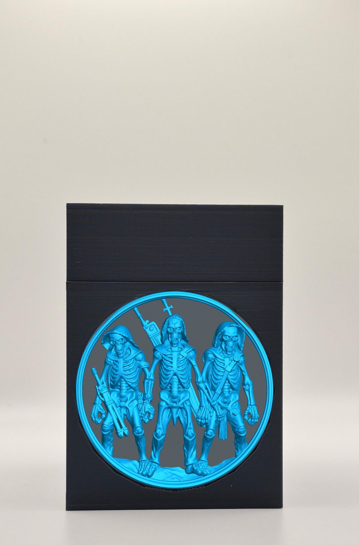Skeleton Army Card Box — Black