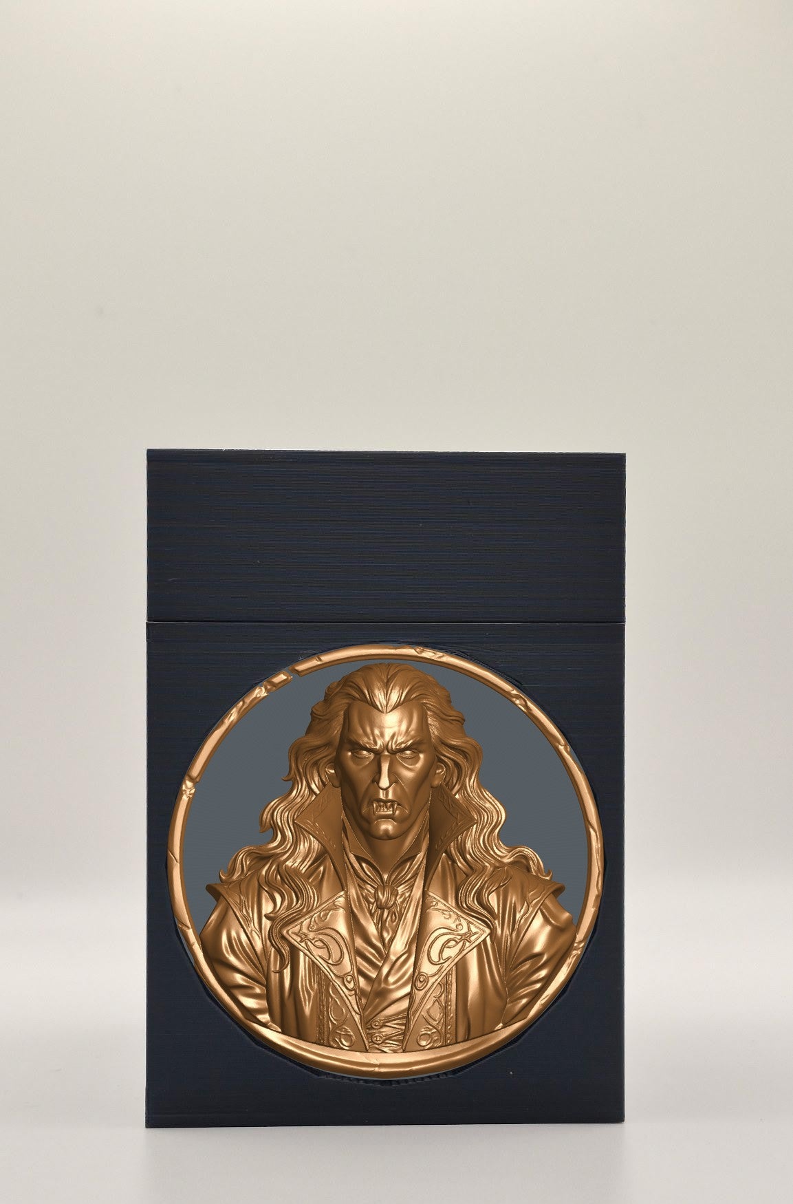 Gothic Vampire Card Box — Black