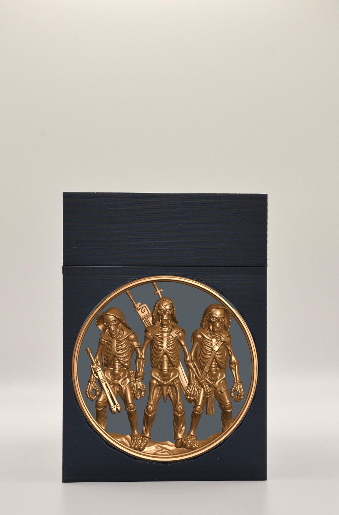 Skeleton Army Card Box — Black