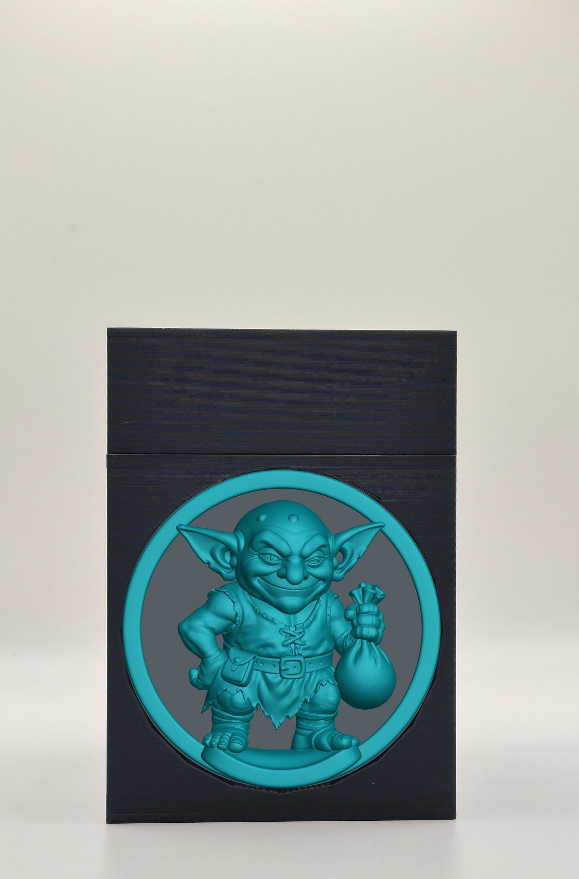 Greedy Goblin Card Box — Black