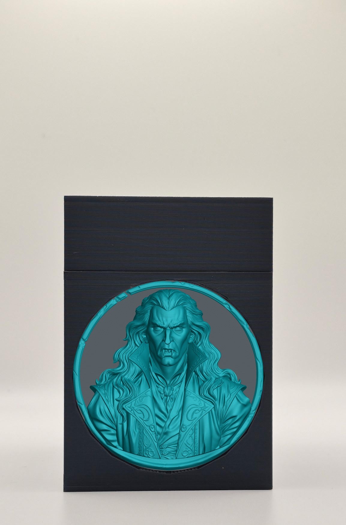 Gothic Vampire Card Box — Black