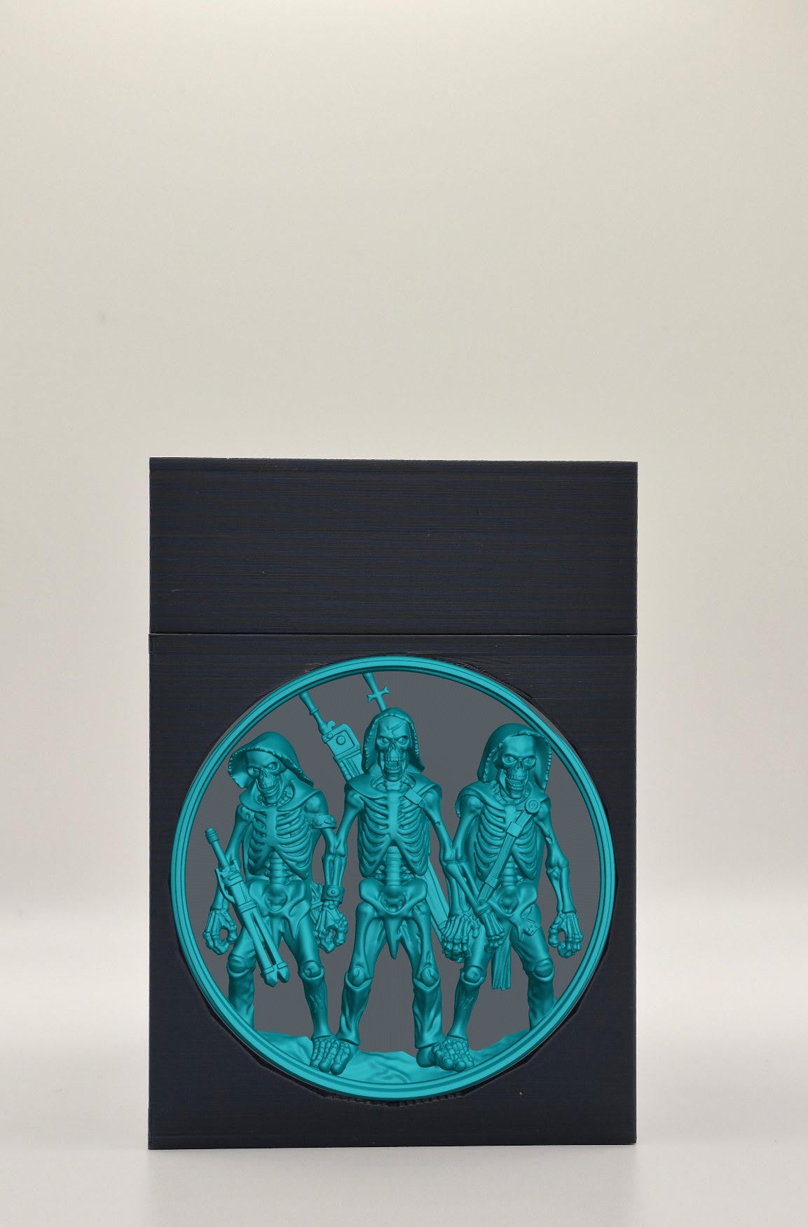 Skeleton Army Card Box — Black