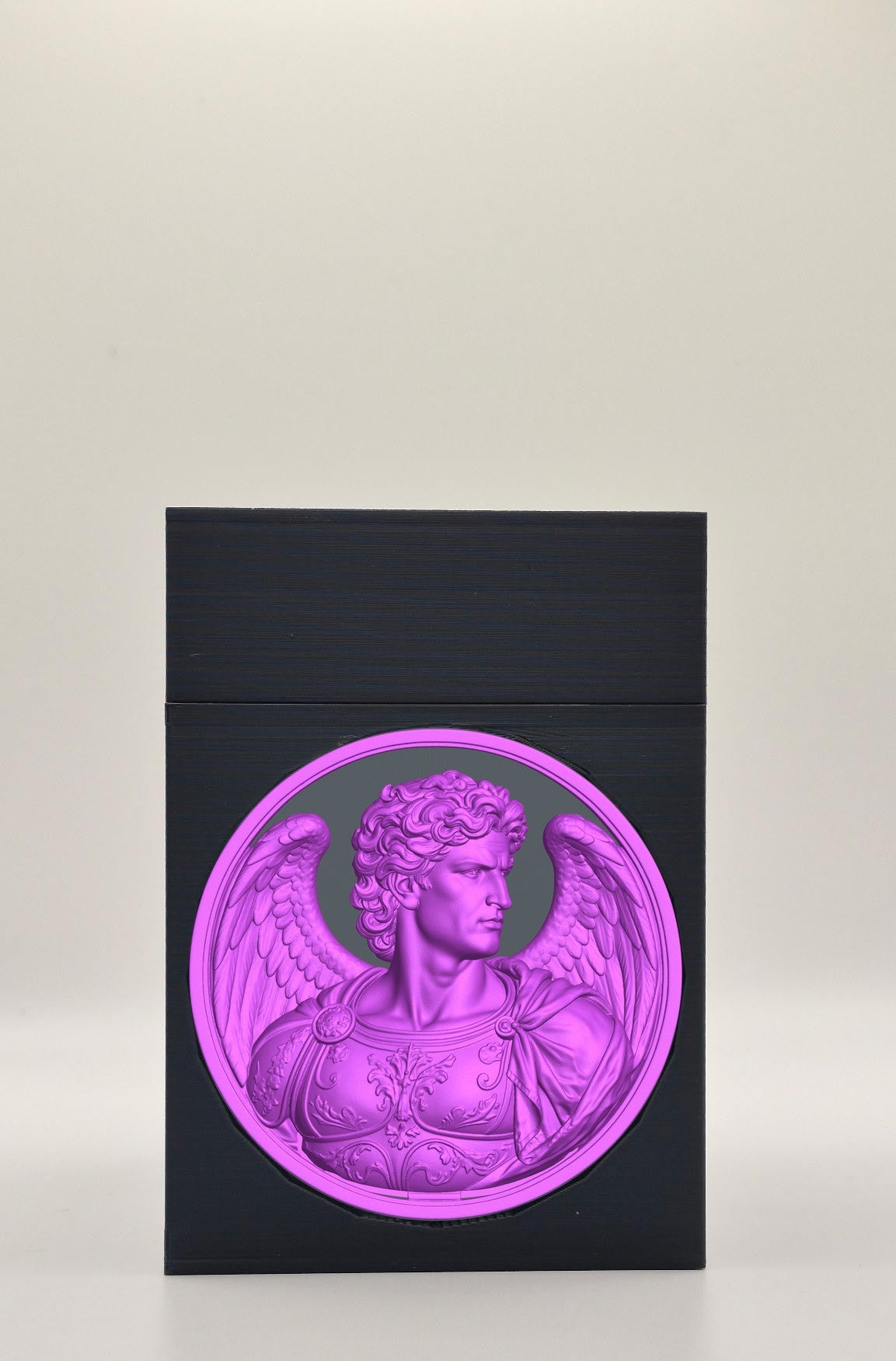 Angel Card Box — Black