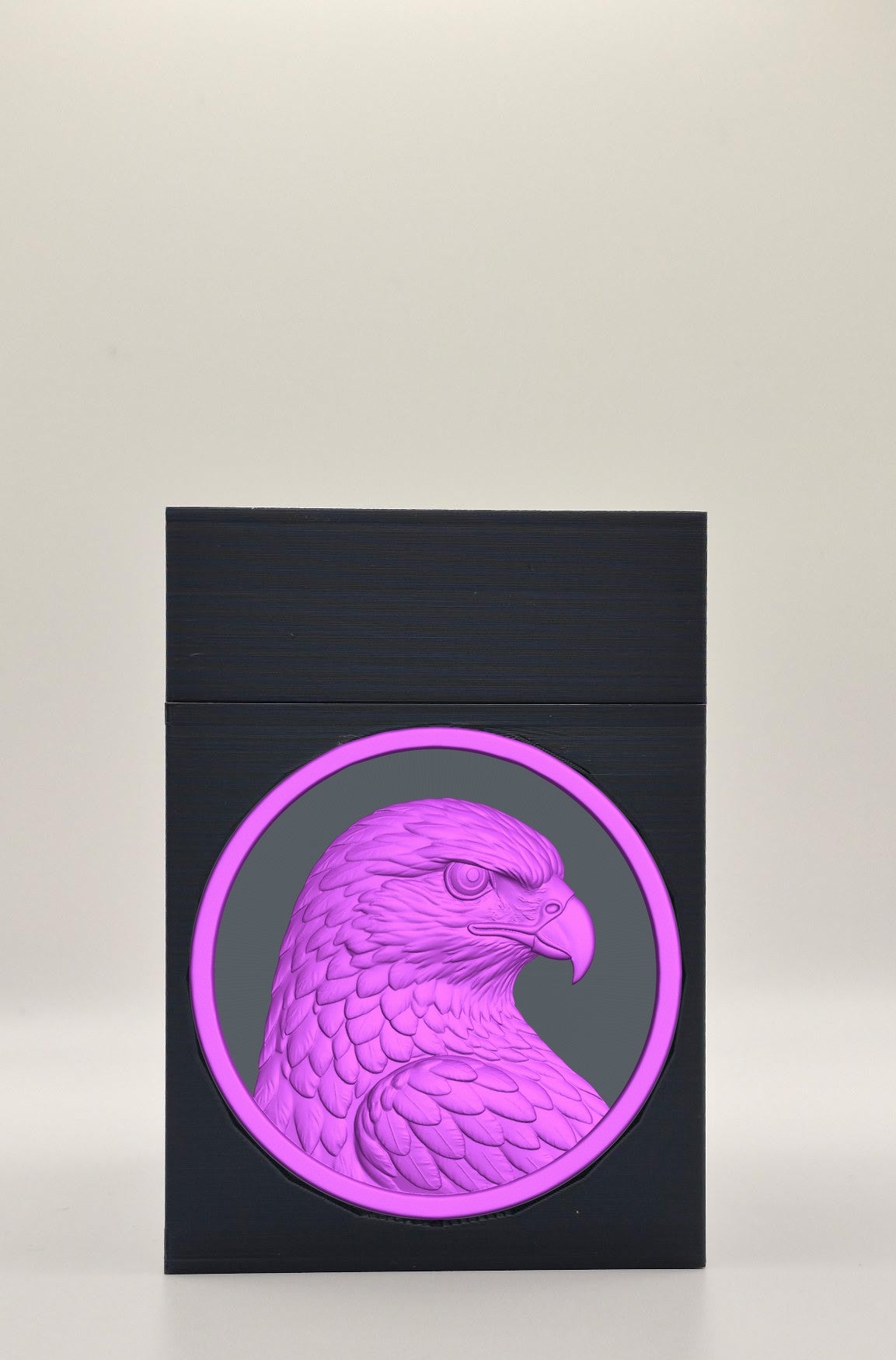 Eagle Card Box — Black