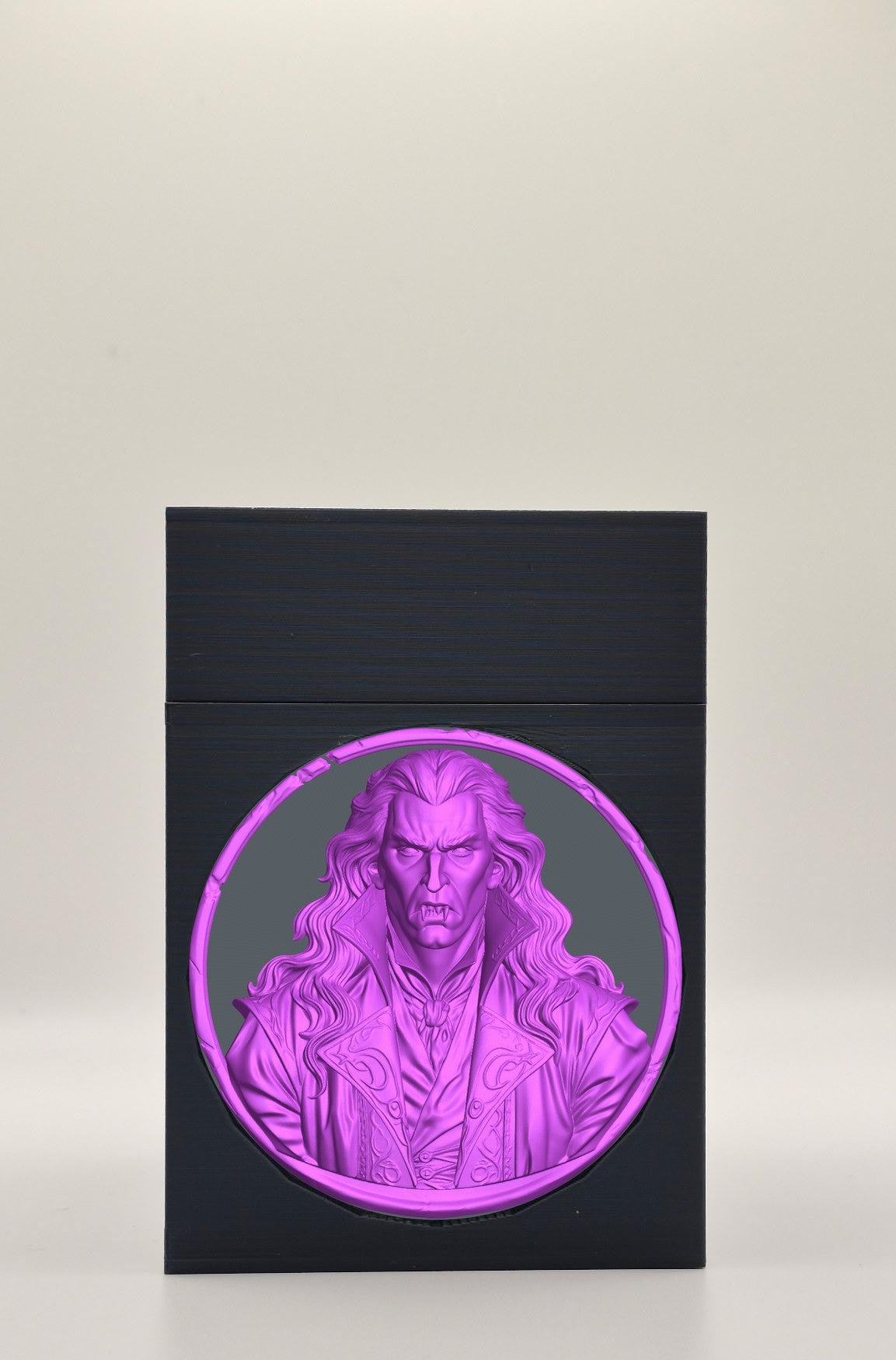 Gothic Vampire Card Box — Black
