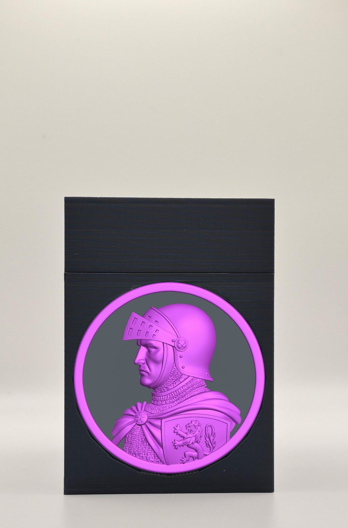 Knight Card Box — Black