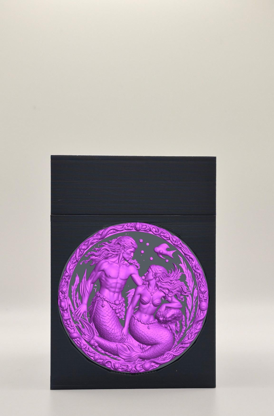 Merfolk Card Box — Black