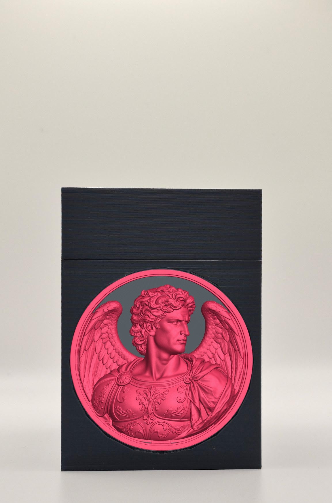 Angel Card Box — Black