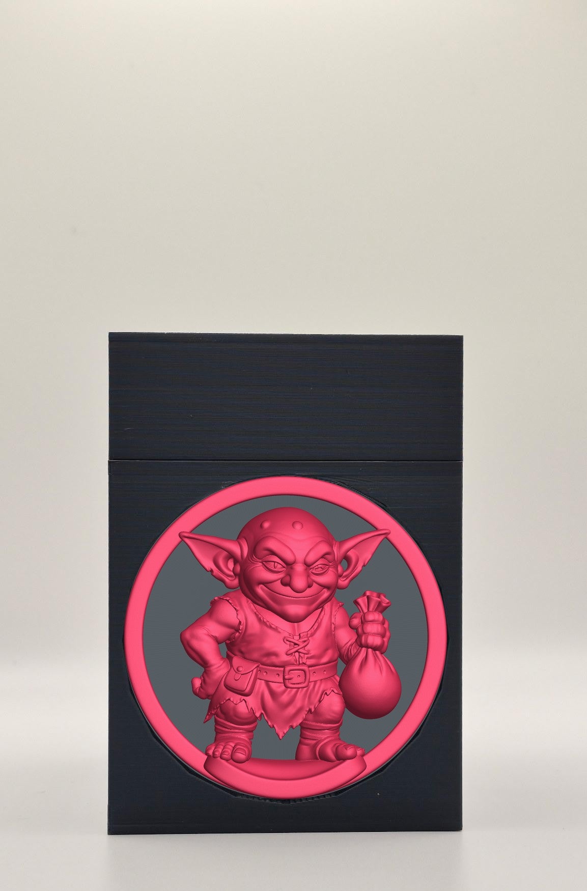 Greedy Goblin Card Box — Black