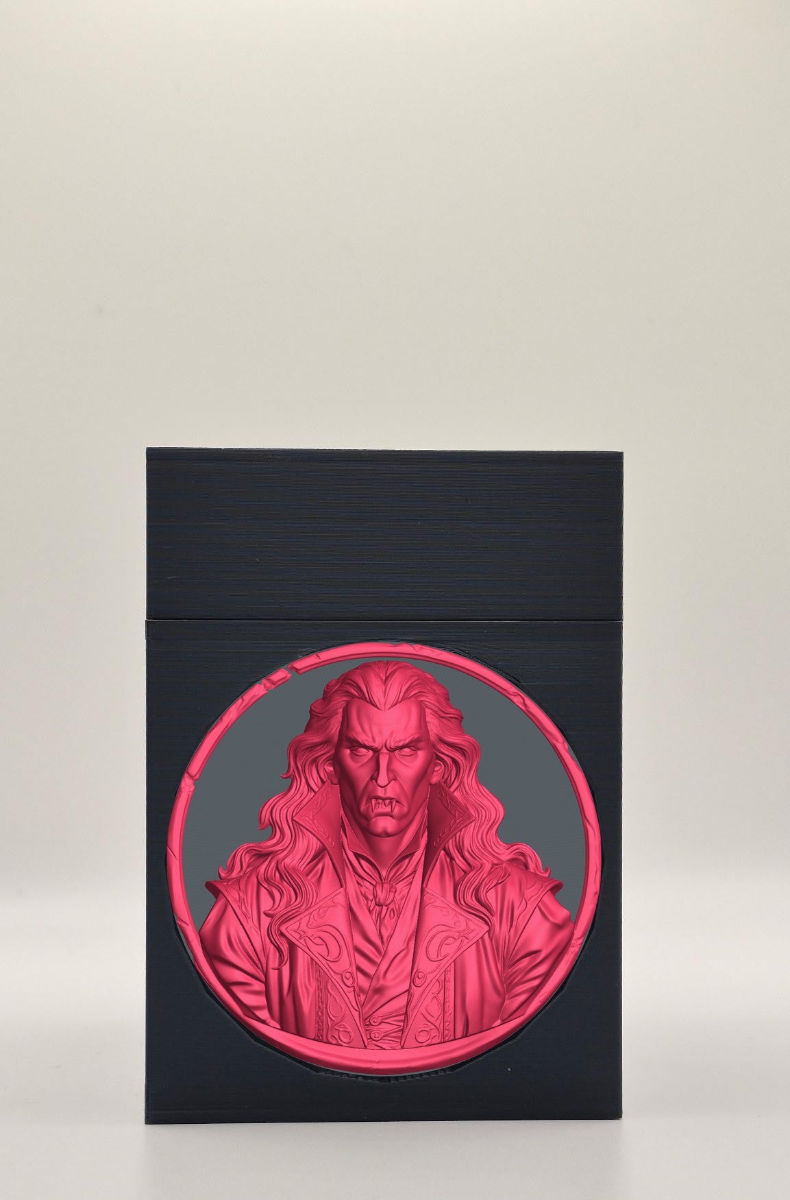 Gothic Vampire Card Box — Black