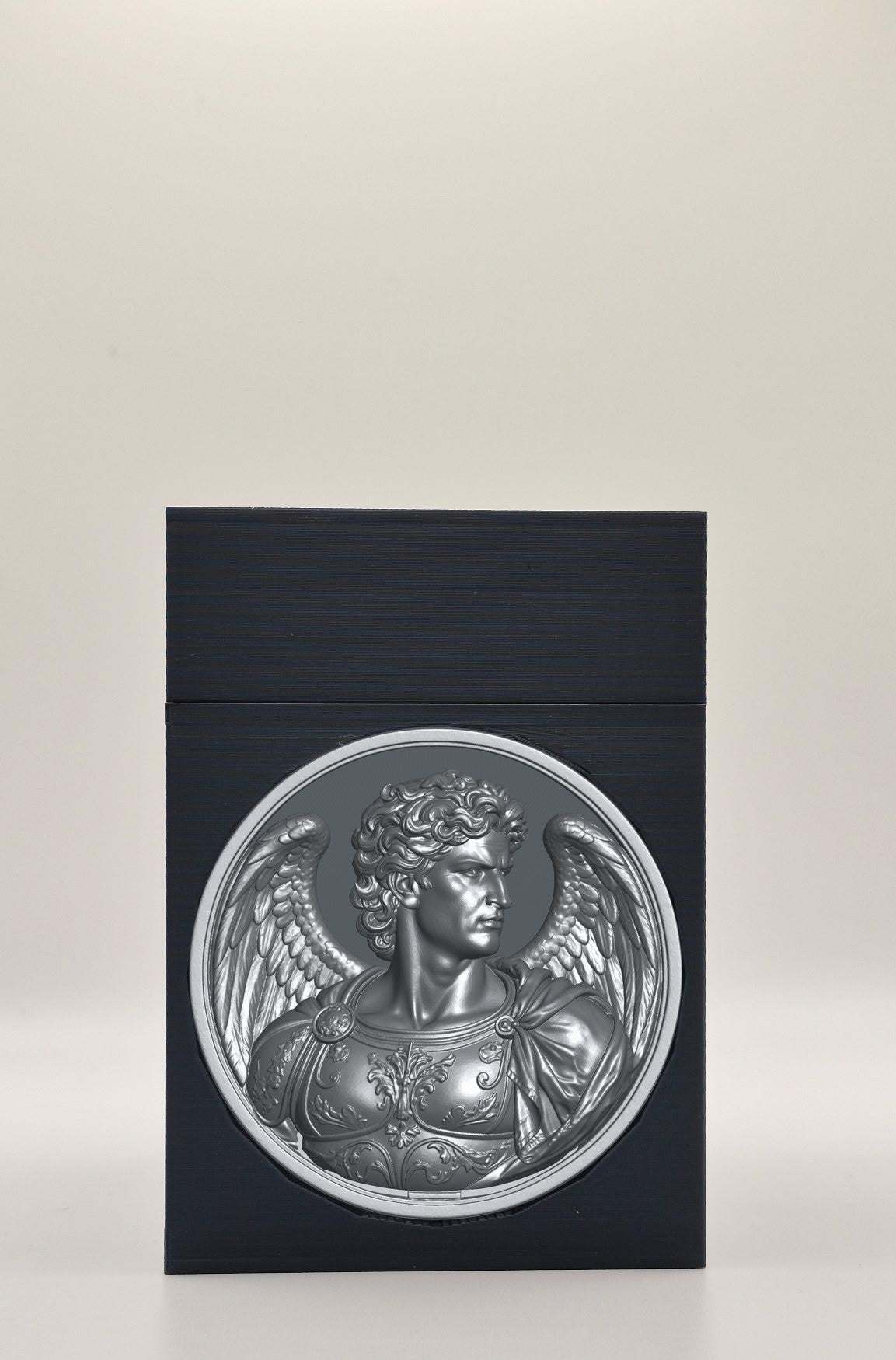 Angel Card Box — Black