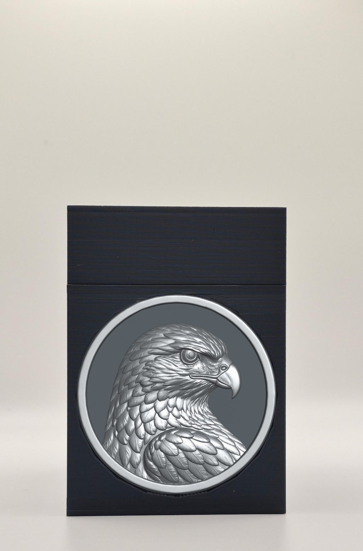 Eagle Card Box — Black