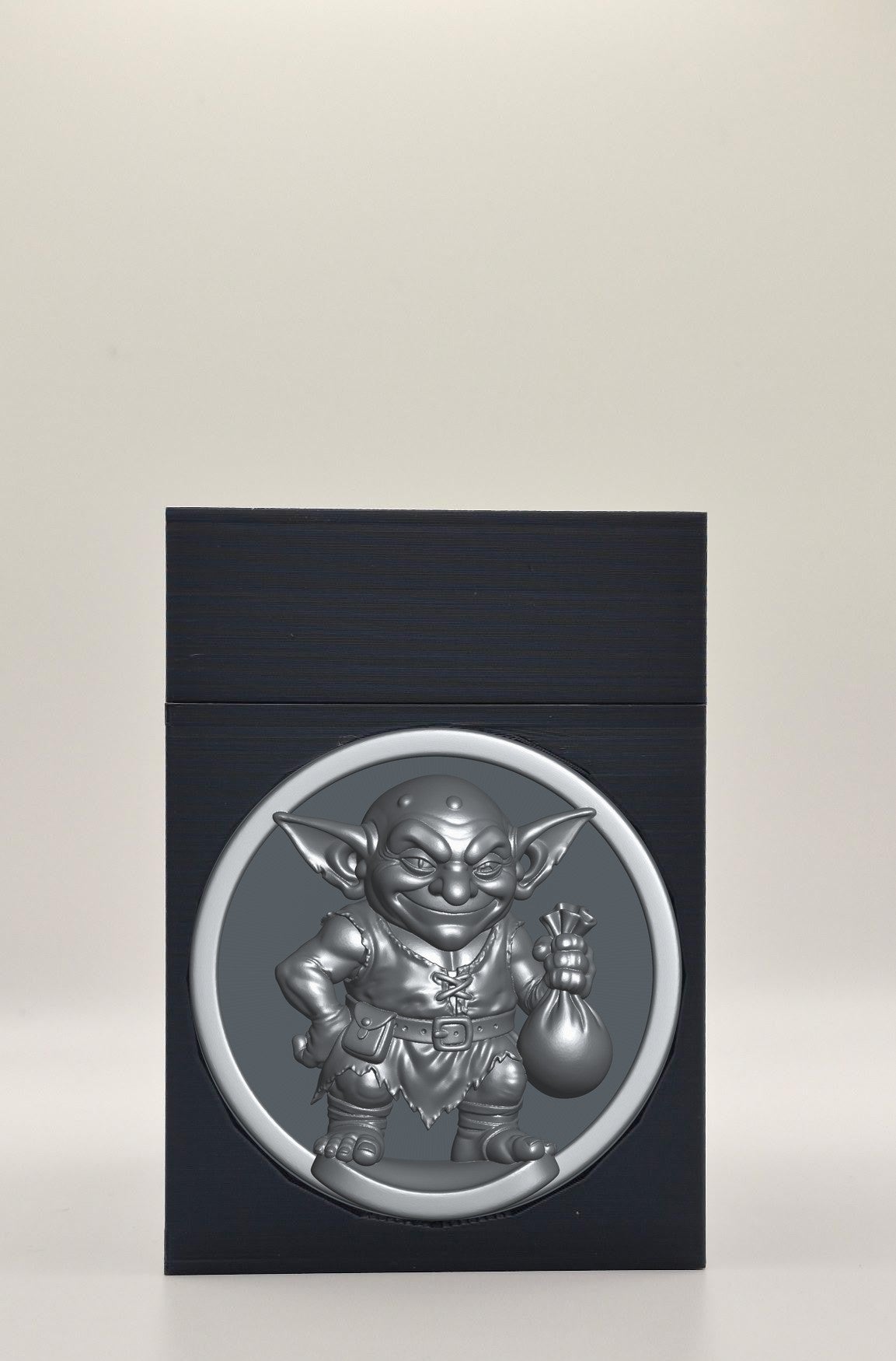 Greedy Goblin Card Box — Black