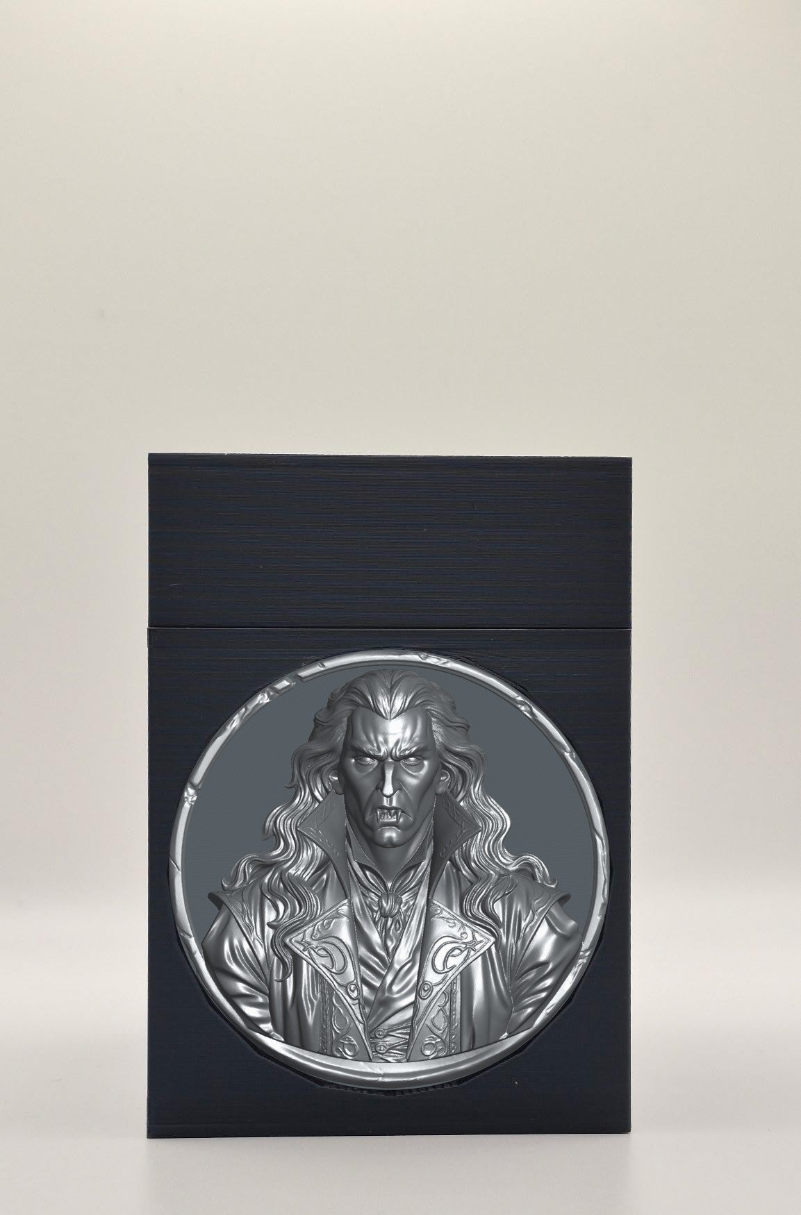 Gothic Vampire Card Box — Black