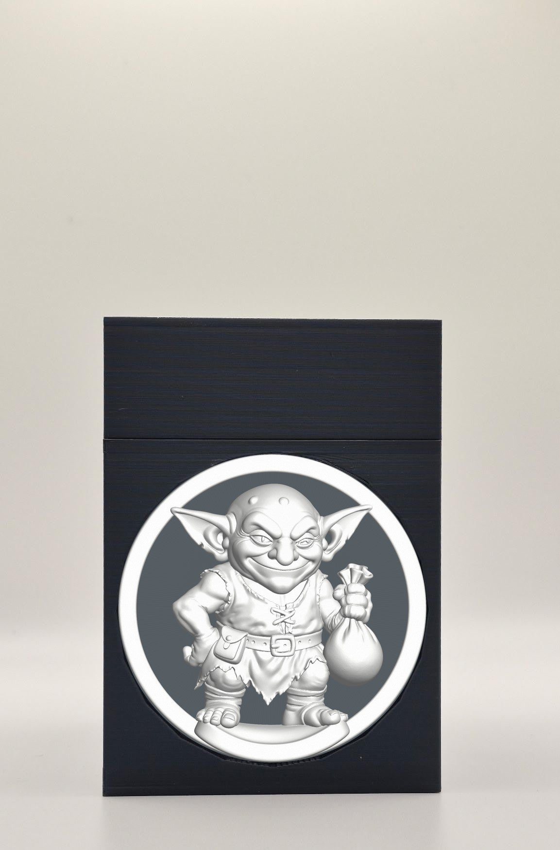 Greedy Goblin Card Box — Black