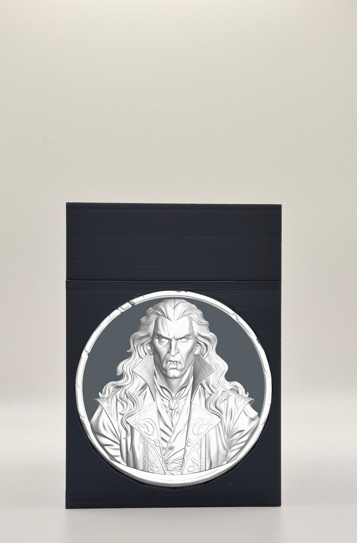 Gothic Vampire Card Box — Black