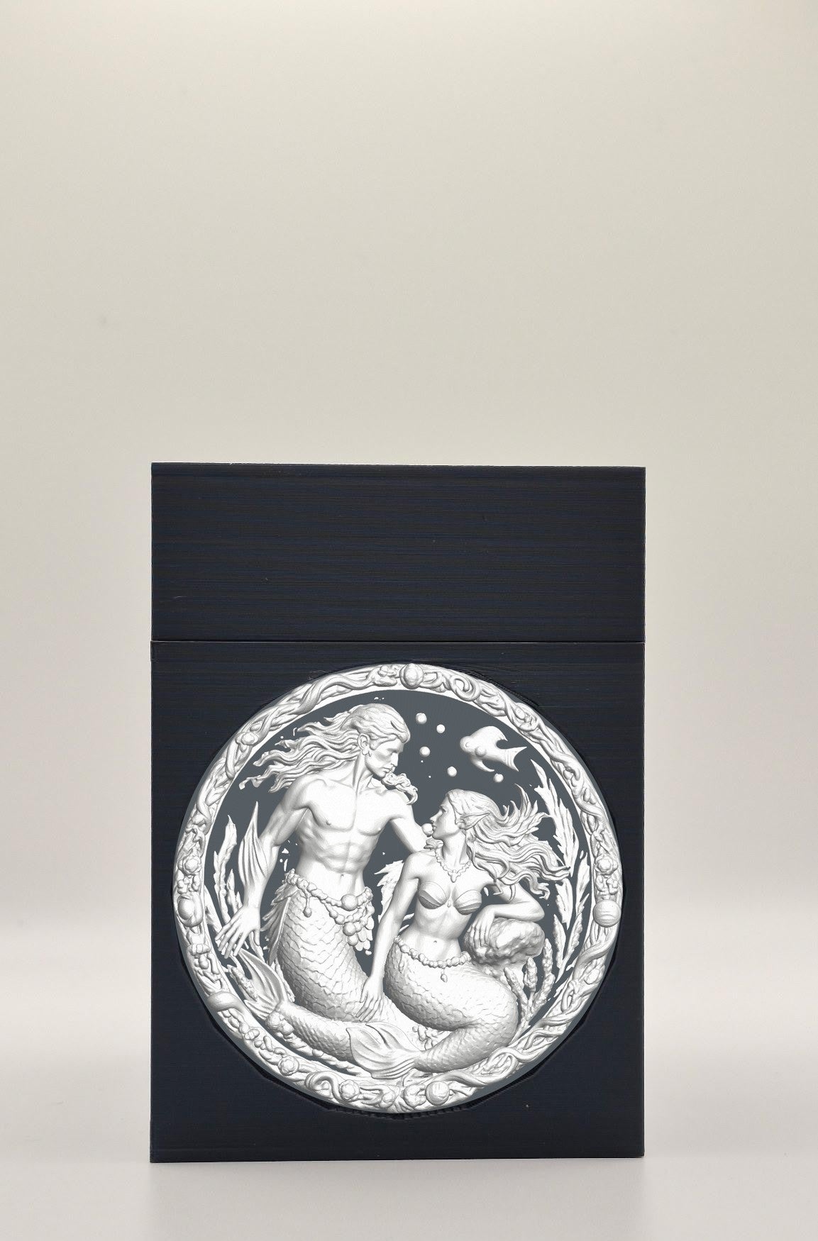 Merfolk Card Box — Black