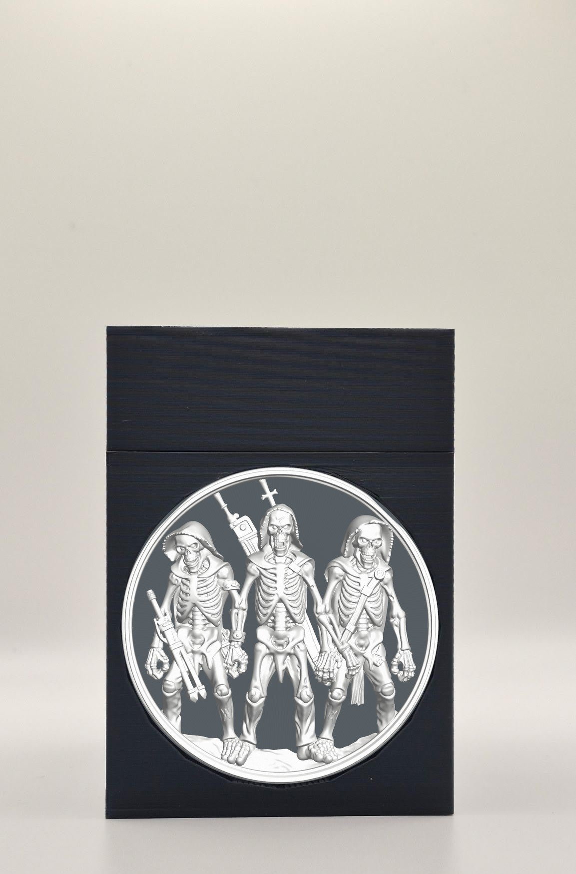 Skeleton Army Card Box — Black