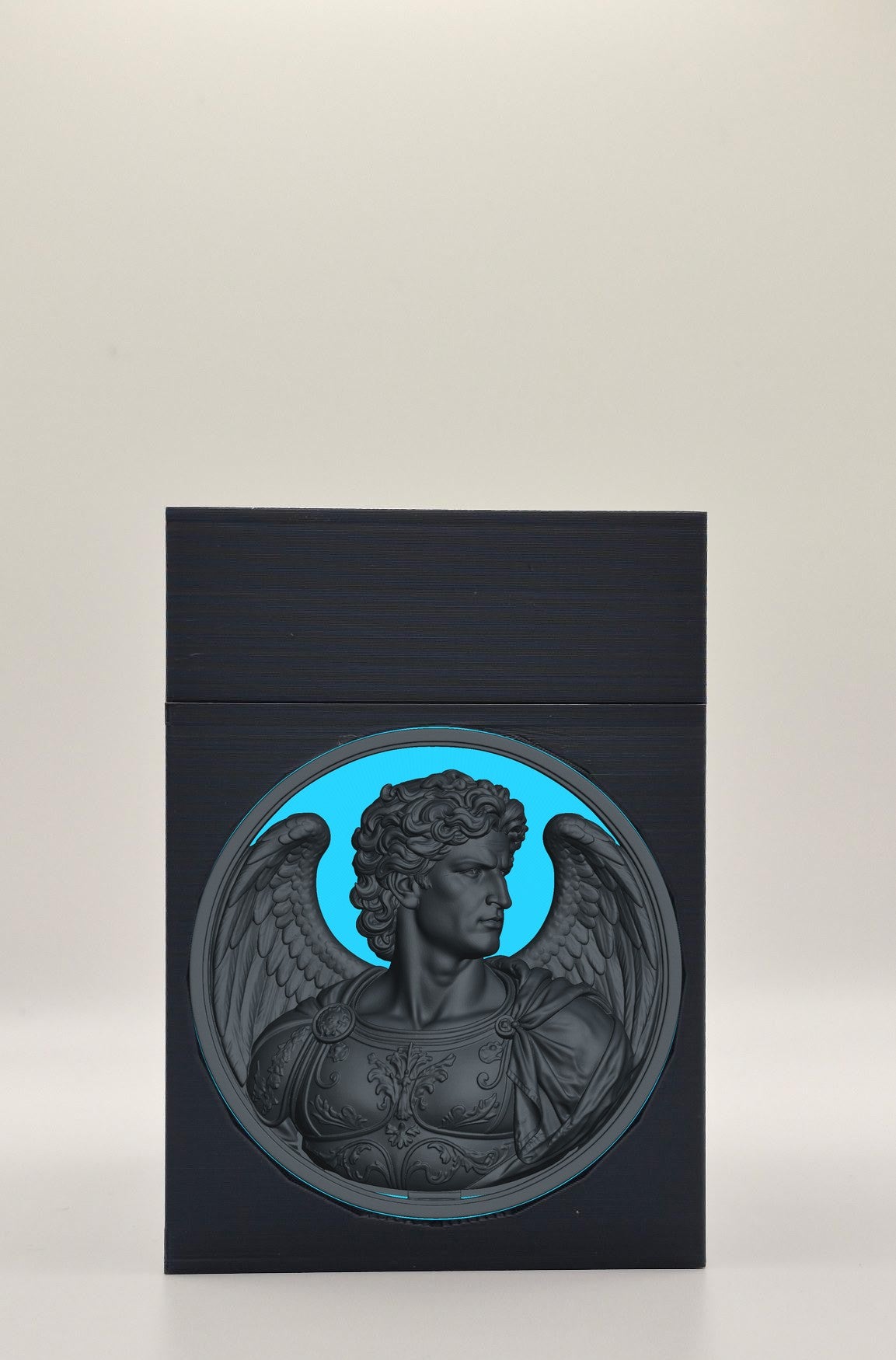 Angel Card Box — Black