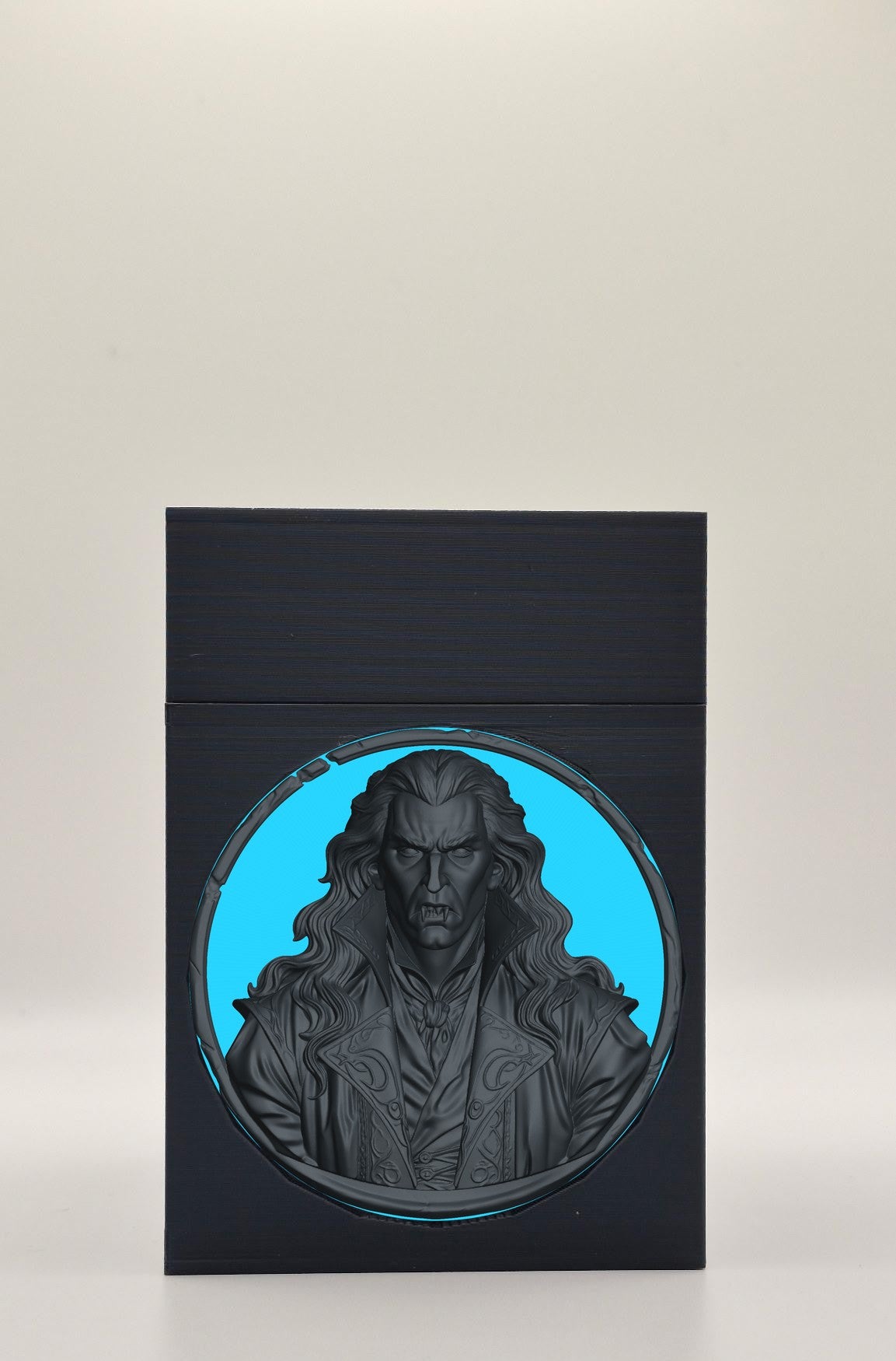 Gothic Vampire Card Box — Black
