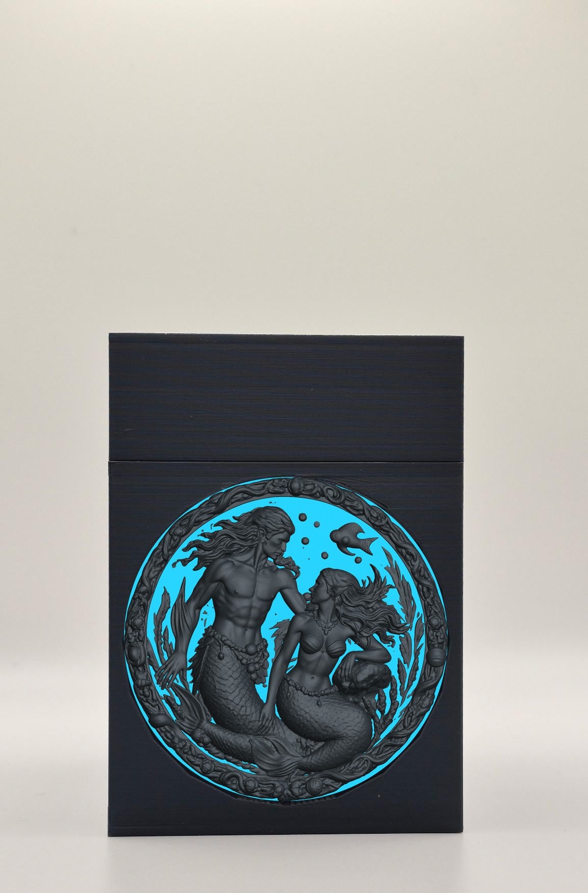 Merfolk Card Box — Black