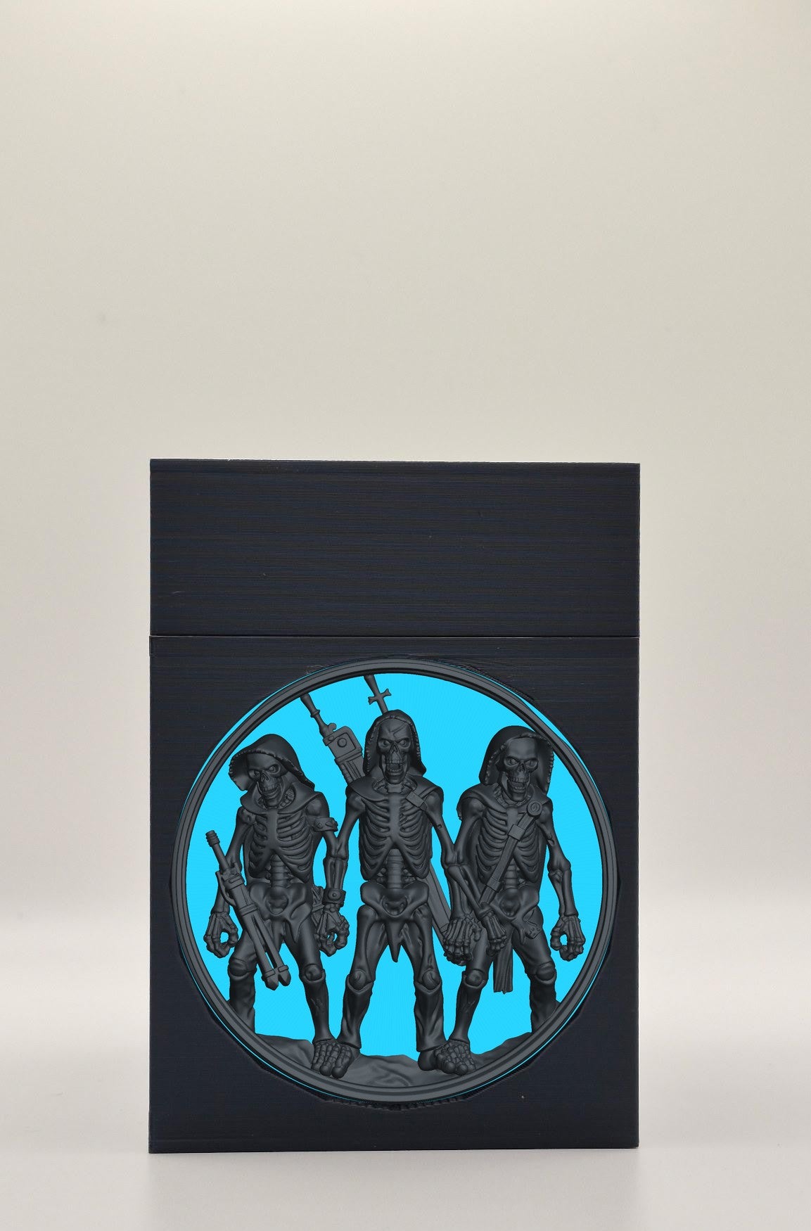 Skeleton Army Card Box — Black