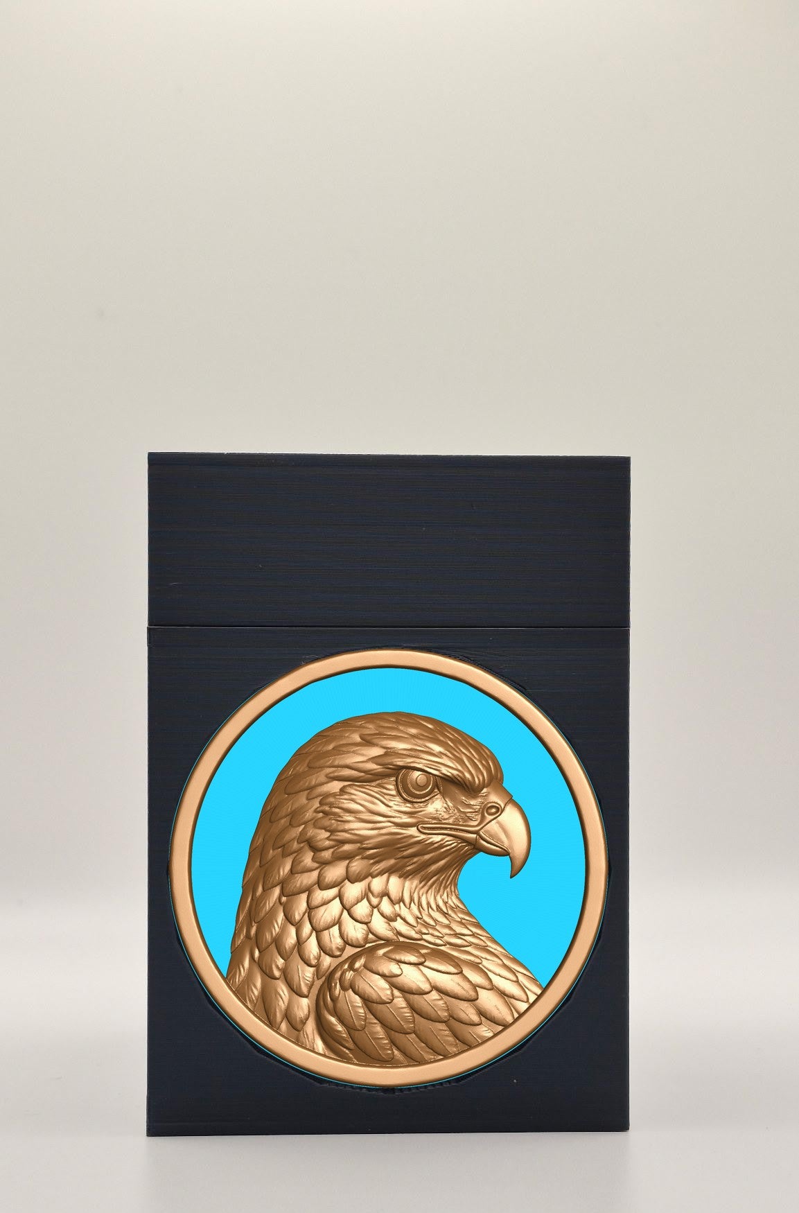 Eagle Card Box — Black
