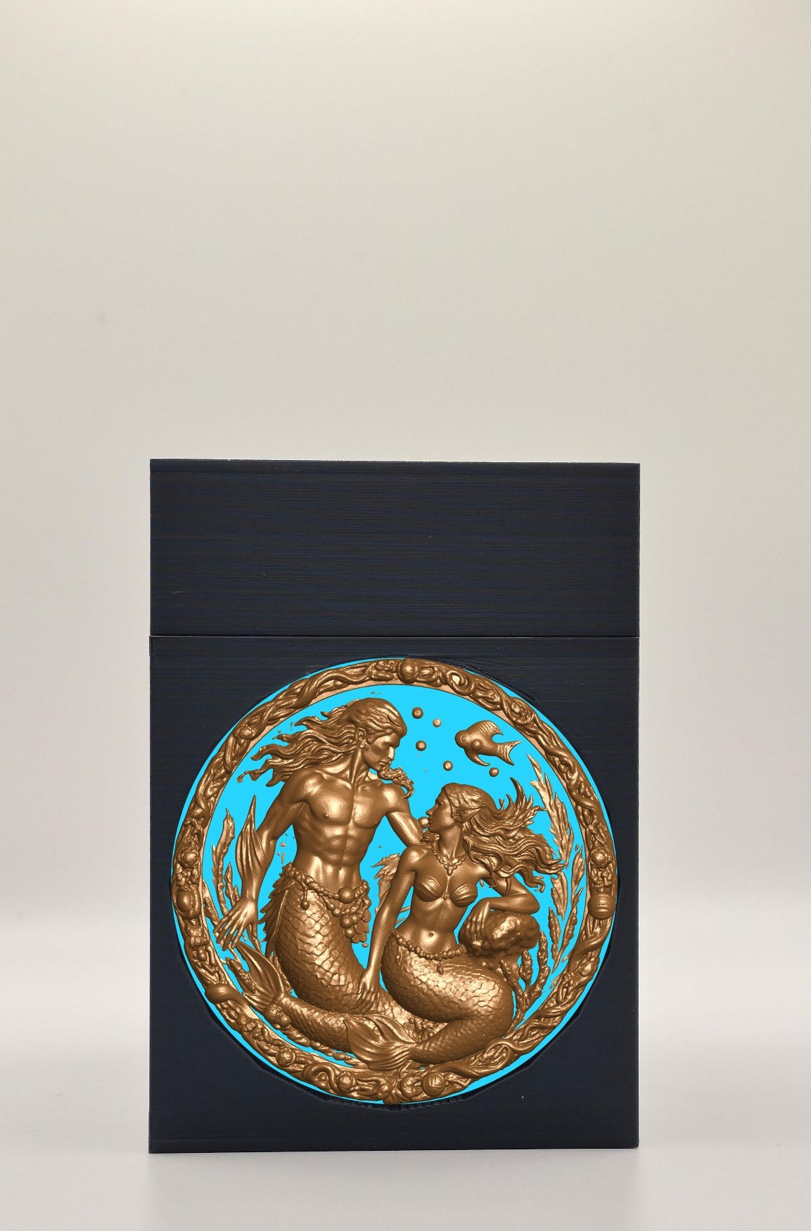 Merfolk Card Box — Black