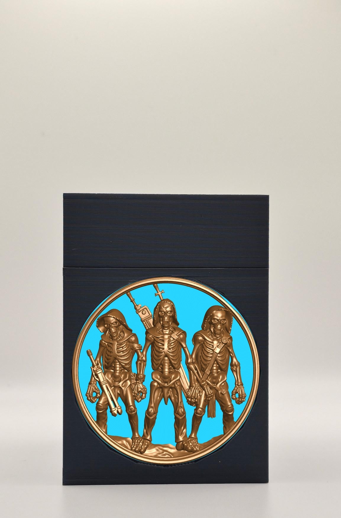 Skeleton Army Card Box — Black