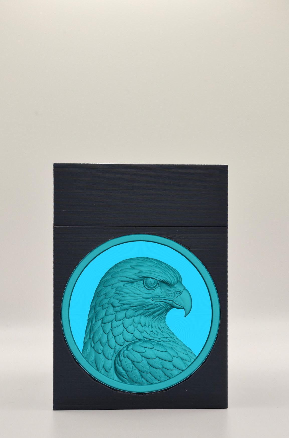 Eagle Card Box — Black