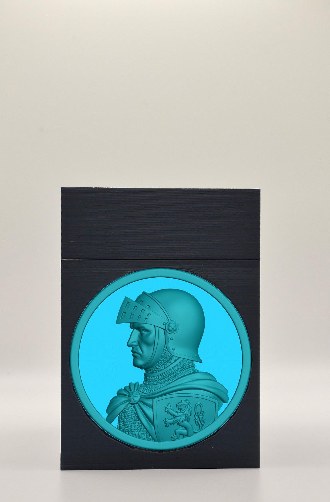 Knight Card Box — Black
