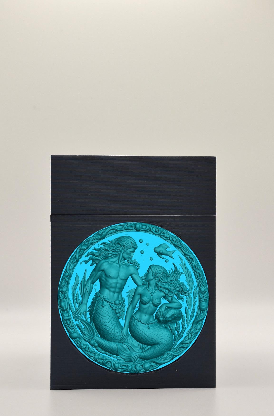 Merfolk Card Box — Black