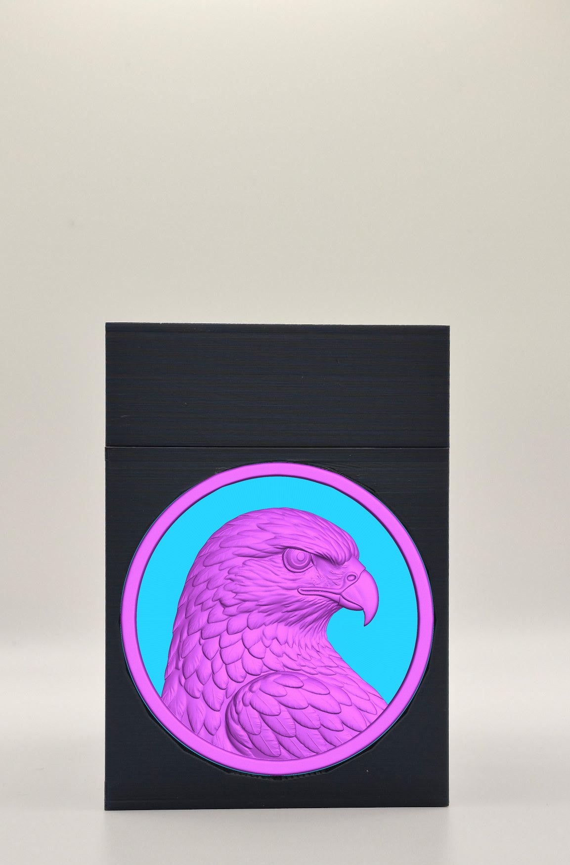 Eagle Card Box — Black