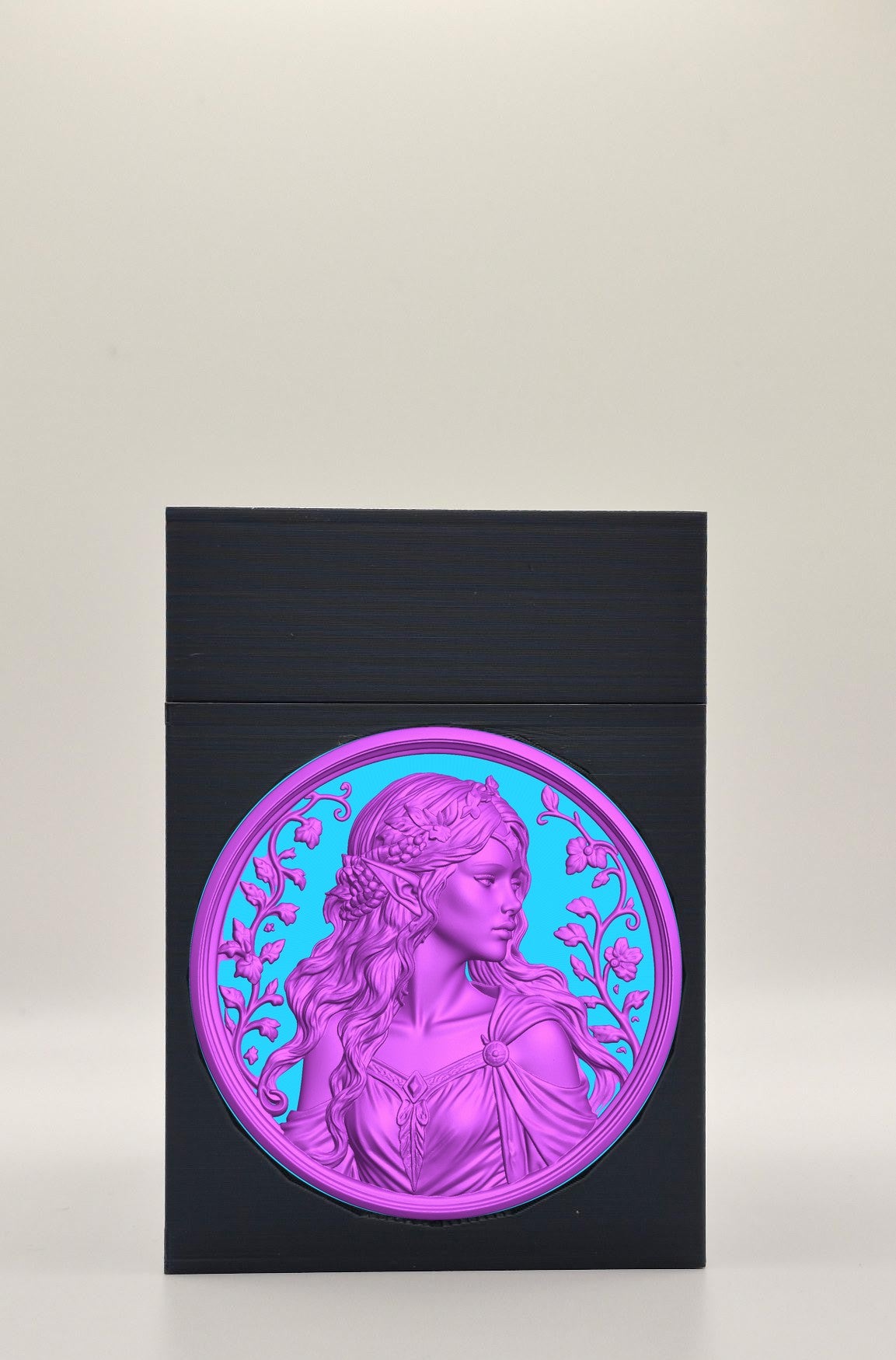 Elf Maiden Card Box — Black