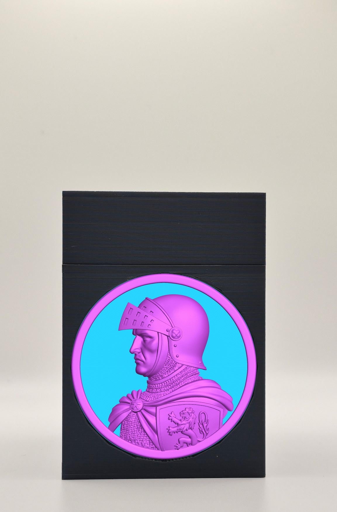 Knight Card Box — Black