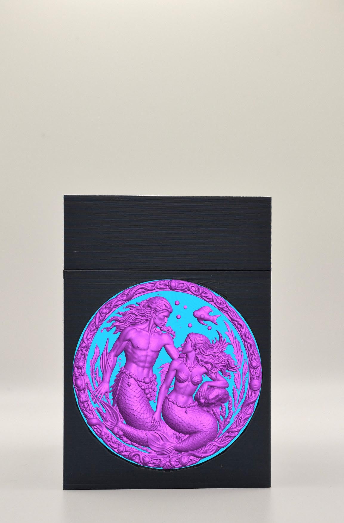 Merfolk Card Box — Black