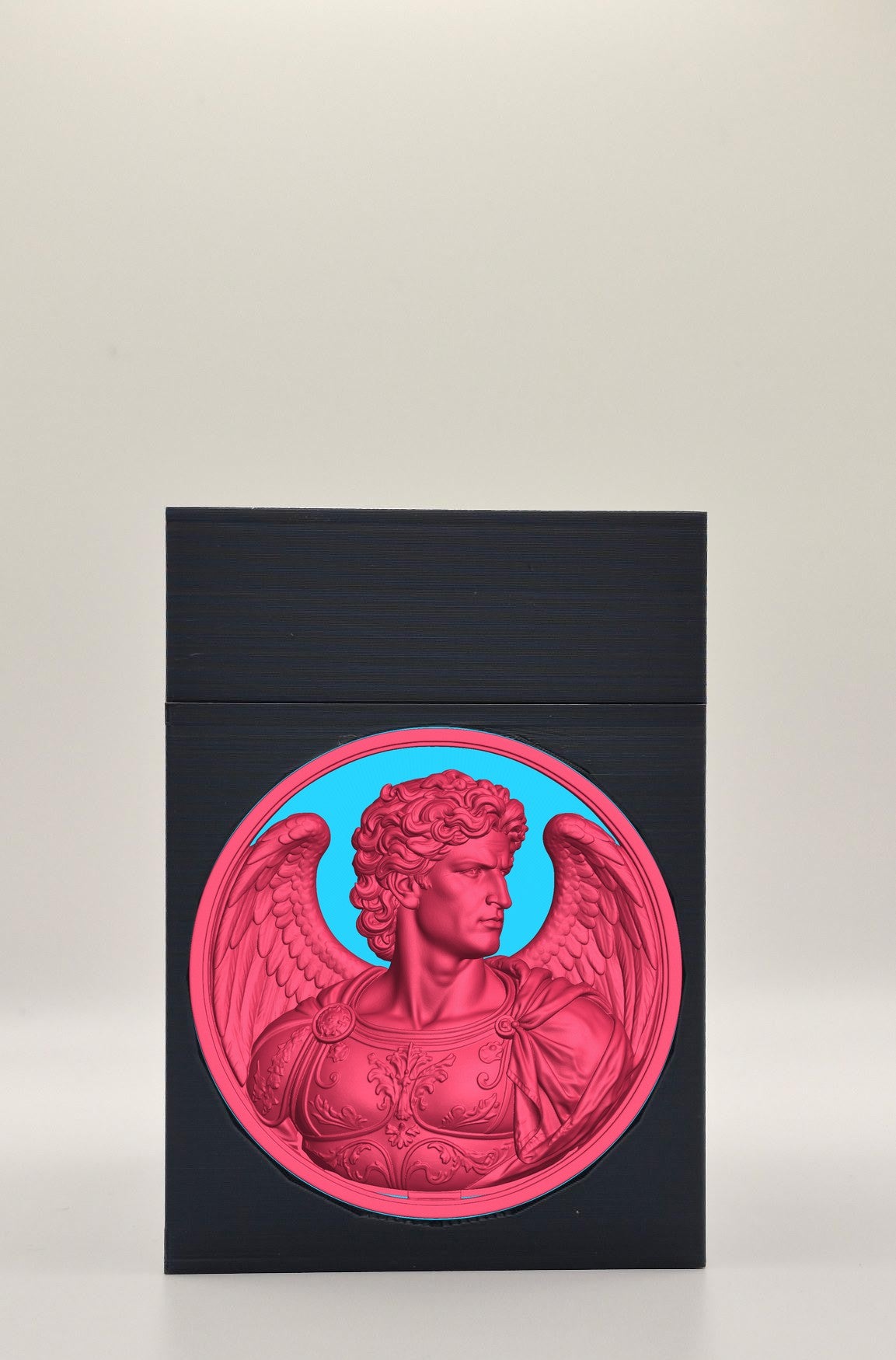 Angel Card Box — Black